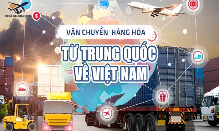 Báo giá cước vận chuyển hàng từ Trung Quốc về Việt Nam